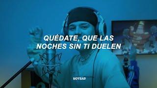 Quedate x Algo me gusta de ti - Bizarrap ft. Quevedo, Wisin & Yandel (Letra)