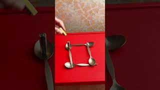 Spoon and Coin experiment #funexperiment #diy #lifehacks #experimnts #shortvideo