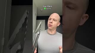 CUTE CURLS HAIR HACK  #hair #hairstyle #haircare #youtubeshorts #shorts #bald