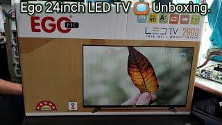 EGO LED TV 24inch Full Hd Unboxing.