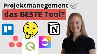 Die Top 5 Projektmanagement-Tools in 2023? [Trello, Asana, Quire, ClickUp, Notion]