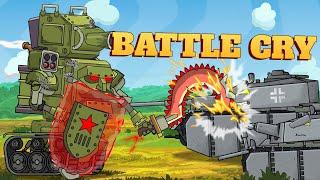 Robo-Stalin Battle With German Tanks - Cartoons about tanks