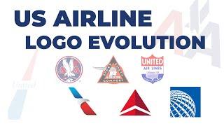 The Evolution of Airline Logos (American Edition)