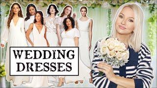 WEDDING DRESSES for the BODY TYPES