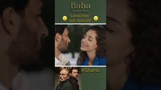 Baba | Cansu'dan Şok Öpücük! #Shorts