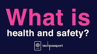 What is health and safety? Suppliers onboarding with banks.