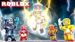 Becoming the *NEW* JUSTICE LEAGUE GODSPEED FLASH in ROBLOX