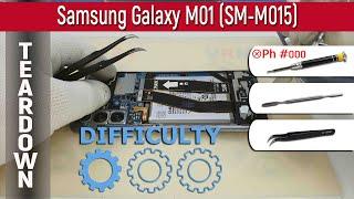 Samsung Galaxy M01 SM-M015  Teardown Take apart Tutorial