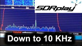 SDRplay Receiving VLF Down to 10 KHz