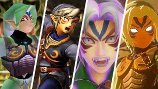 Evolution of Fierce Deity Link in Zelda Games (2000-2021)