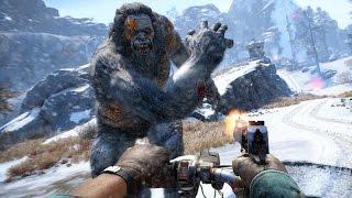 Снежный человек в Far Cry 4! Йети! (1080p)