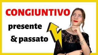 CONGIUNTIVO PRESENTE e PASSATO italiano (verbi irregolari, modali, ausiliari) - Learn Italian #1