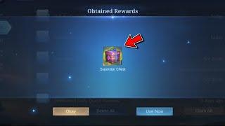 NEW SUPERSTAR CHEST  REDEMPTION CODE IN MOBILE LEGENDS!