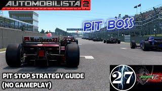 Pit Strategy Setup Guide  -  Automobilista 2