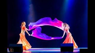 Бабочки межансе | Bellydance duet "Butterflies" | Amrita dance group (Moscow)