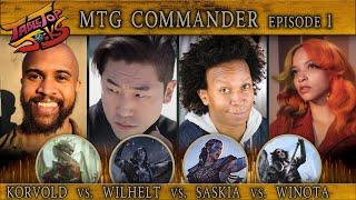 TTJ: CerberusArms v Lua Stardust v Sinclair v Blackneto | MTG Commander Gameplay Episode 1