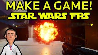 Make a Star Wars Game  Part 00 Trailer | Unity C# Programming Devlog #UnityABC