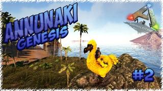 Усыпляющий Птеранодон выживание #2 на Annunaki Genesis в ARK: Survival Evolved.