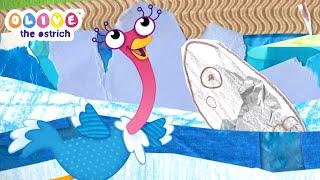 Olive the Ostrich | Olive and the Great Salmon Run | Kids Cartoons