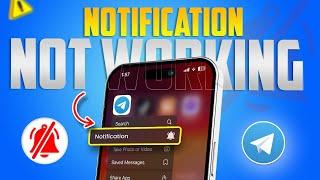 How to Fix Telegram Notification Not Working on iPhone | Telegram Notification Problem