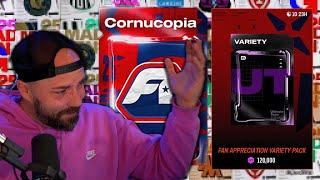 TVPs, Cornucopia Packs and FREE 99 Overalls For Fan Appreciation!
