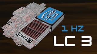 LyCore 3: A 1 Hz Redstone Computer