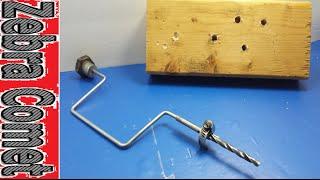 How To Make A Simple Hand Drill (Very Effective!)