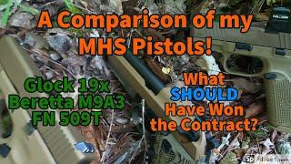 MHS Trials Pistols Comparison- What SHOULD Have Won the Contract?