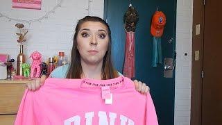 NEW Victoria's Secret PINK Apparel! (Try on) Feb 2016