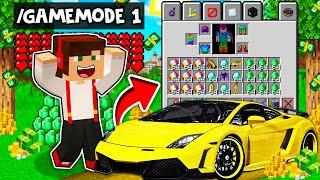 TROLLUJE JAKO NAJLEPSZY GRACZ NA GAMEMODE 1 W MINECRAFT?! GPLAY & LAKI