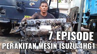 Rebuilding Engine Isuzu 4HG1 NKR71 | Ini Perakitan Sampai Mesin Hidup