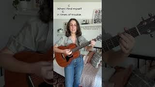  Let It Be Love The Beatles? You HAVE to learn this song! #guitarlesson #thestellarguitarist