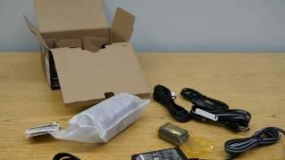 Sony HDR-CX110 Unboxing