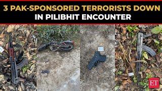 Three Pak-sponsored 'Khalistan Zindabad Force' member gunned down in an encounter in Pilibhit, UP