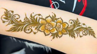 Easy Stylish Mehndi Design For Hand | Dubai Mehndi Design | Step By Step​⁠ Sekhiye 