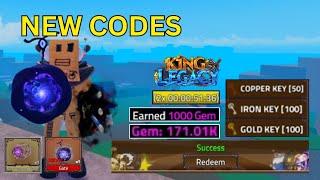 *NEW CODES* ALL WORKING CODES IN KING LEGACY 2024! | KING LEGACY CODES GATE