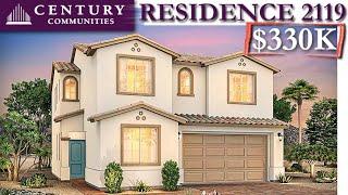 330K+ Residence 2119 by Century Communities Essence Collection at Craig Ranch |North Las Vegas Homes