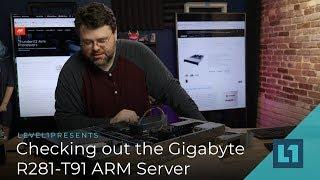 Checking out the Gigabyte R281-T91 ARM Server