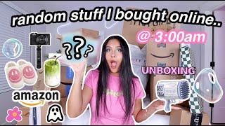 UNBOXING the random stuff i bought online at 3am.. | honeybobabear