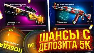 КЕЙС БАТЛ НАКОНЕЦ-ТО СМОГ ОКУПИТЬСЯ С 5000 РУБЛЕЙ?! CASE BATTLE ЧТО ВЫДАСТ САЙТ С БИГ БАЛАНСА?