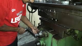 Milling machine  4 module Rack cutting  ( PANCHAL JI 8285054624 )