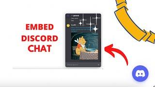 Add Discord Chat To Your Website