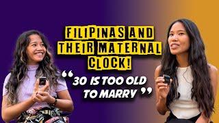 Filipino IDEAL AGE to get MARRIED and HAVE KIDS