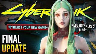 Cyberpunk 2077 Update 2.2 Just Dropped.. New Cars, Cyberware, Anime, New Game Plus & More