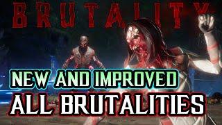 [PS5] Mortal Kombat 11 - All 440+ Brutalities & Secrets Uncensored [HD60X Recap]