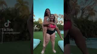 #liftcarry | Heavy girl lift and carry her heavy friend | #piggyback #stronggirl