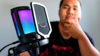 BEST USB Microphone under $100?? | Fifine AmpliGame A6V Unboxing Product Review BEST USB MIC [2022]