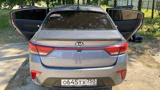 Kia Rio - замена динамиков в дверях и установка усилителей. Автозвук за 36 тысяч рублей!