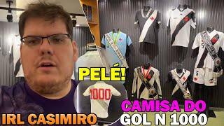 IRL DO CASIMIRO na SUA MANSÃO! MOSTRANDO SUA COLEÇÃO DE CAMISAS DE TIMES! TEM TODAS! #casimiro