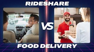 Rideshare VS Delivery: Which Is Better To Drive For In 2025